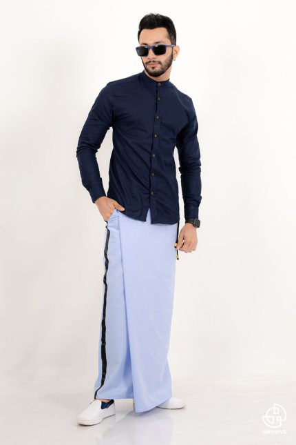 Plain colour pocket sarong