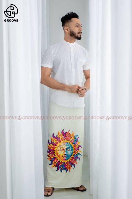 NY2025 SUN Colourful Design Sarong