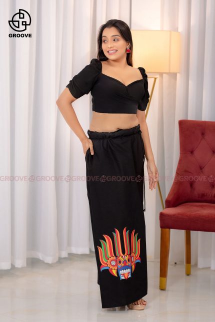 Yaka Mask Design Lungi